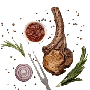 Côtes de porc x2